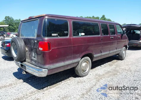 1996 Dodge Ram Wagon B3500 из США, поврежденный, VIN 2B5WB35Z6TK163213